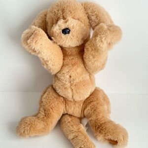 Vintage GUND 1985 Muttsy Puppy Dog Plush Large 18”Floppy Golden Retriever